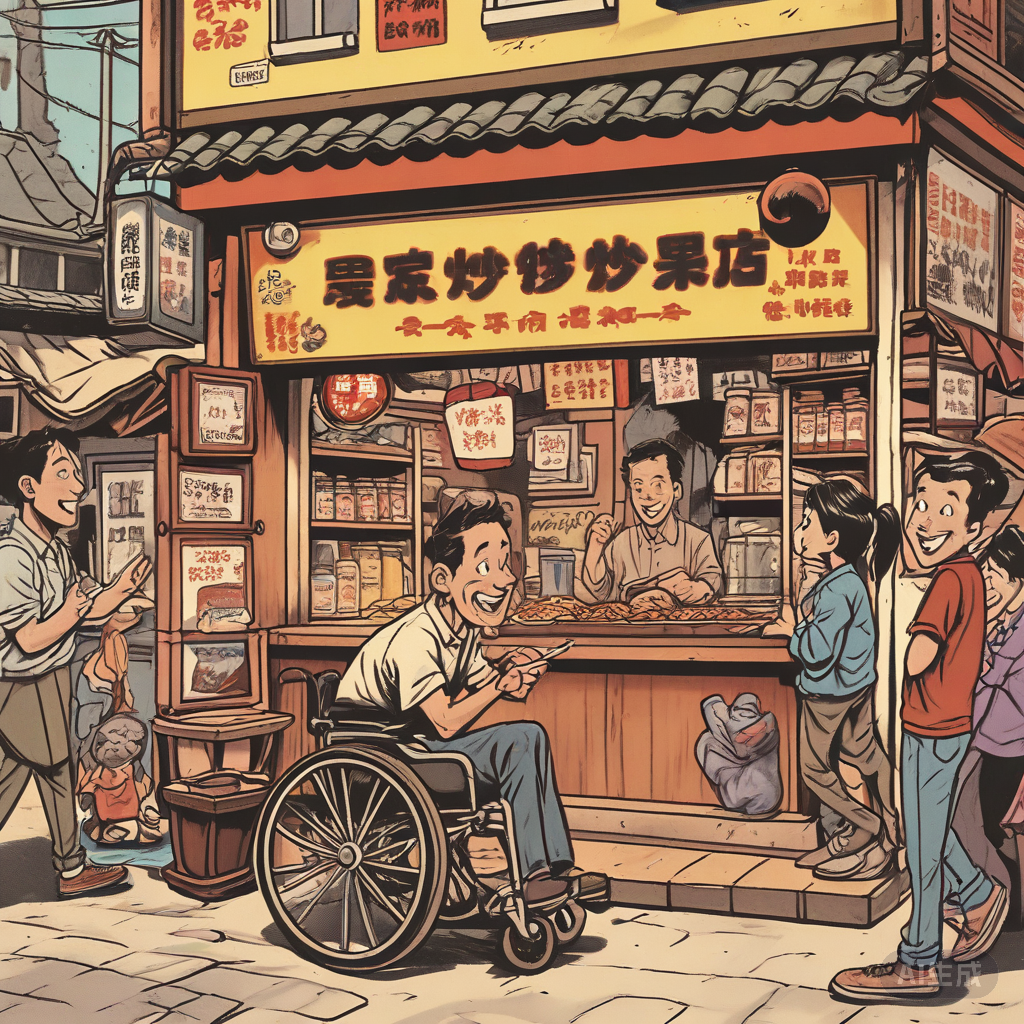 温情排解，守护残疾炒货店老板